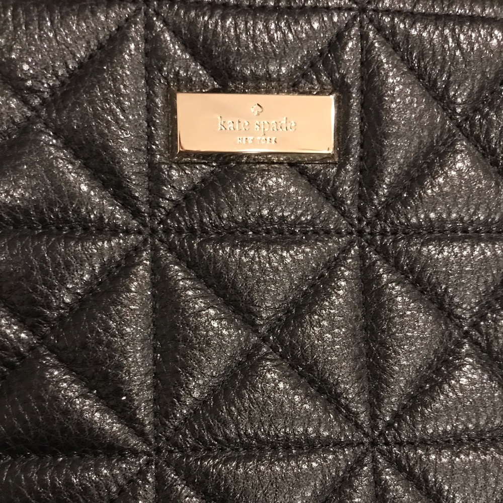 ✨SOLD!✨♠️Kate Spade NEW! Large Quilted Leather Bag - Picture 5 of 8